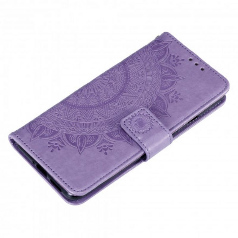 Folio Cover Xiaomi Redmi Note 9 5G Mandala Del Sole