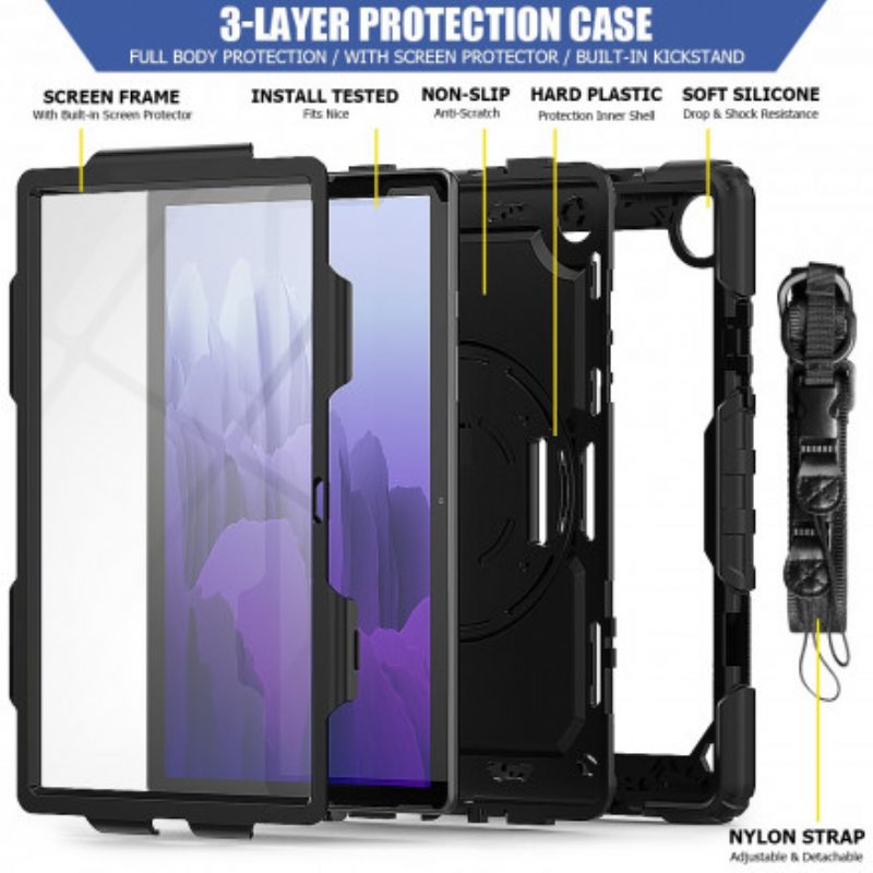 Cover Samsung Galaxy Tab A7 (2020) Multifunzionale Resistente