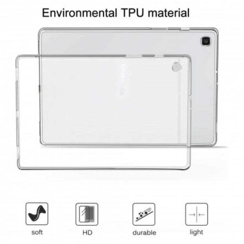 Cover Samsung Galaxy Tab A7 (2020) Silicone Trasparente