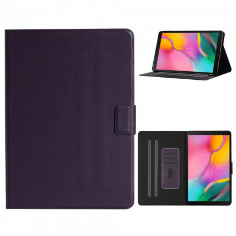 Custodia A Portafoglio Samsung Galaxy Tab A7 (2020) Ecopelle Classica