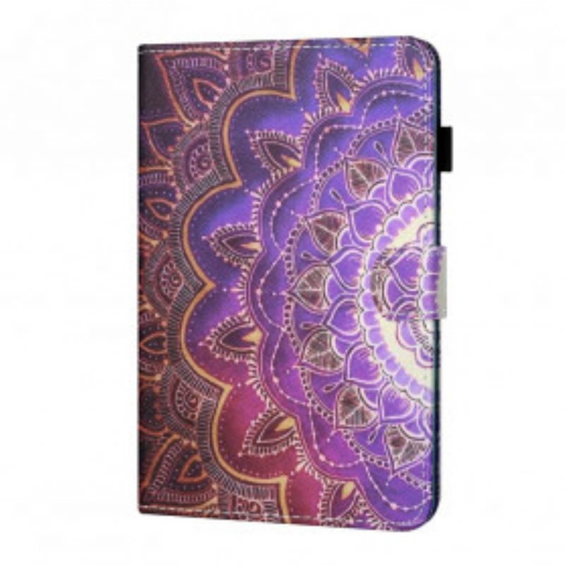 Custodia in pelle Samsung Galaxy Tab A7 (2020) Arte Mandala