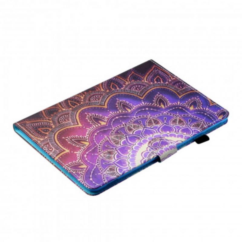 Custodia in pelle Samsung Galaxy Tab A7 (2020) Arte Mandala