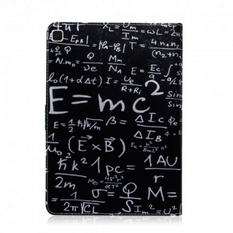 Custodia in pelle Samsung Galaxy Tab A7 (2020) Calcoli Matematici