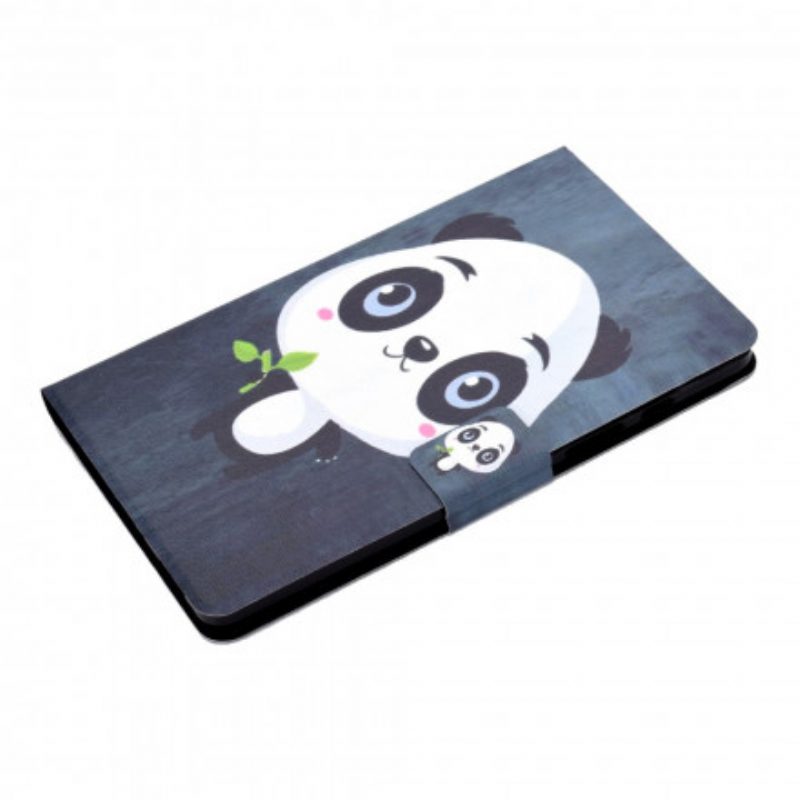 Custodia in pelle Samsung Galaxy Tab A7 (2020) Cucciolo Di Panda