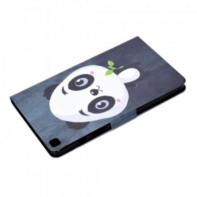 Custodia in pelle Samsung Galaxy Tab A7 (2020) Cucciolo Di Panda