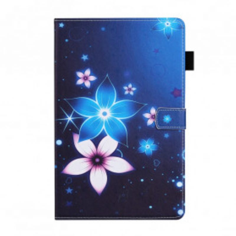 Custodia in pelle Samsung Galaxy Tab A7 (2020) Floreale