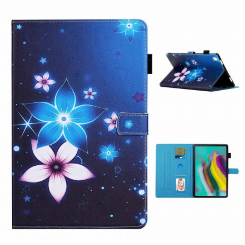 Custodia in pelle Samsung Galaxy Tab A7 (2020) Floreale