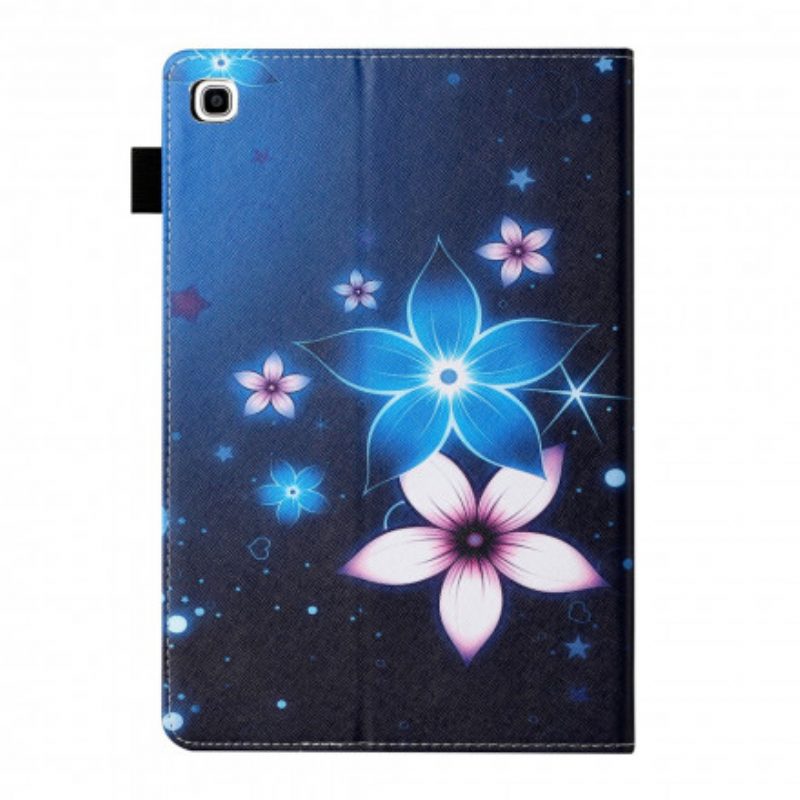 Custodia in pelle Samsung Galaxy Tab A7 (2020) Floreale