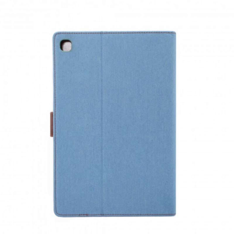 Custodia in pelle Samsung Galaxy Tab A7 (2020) Jeans