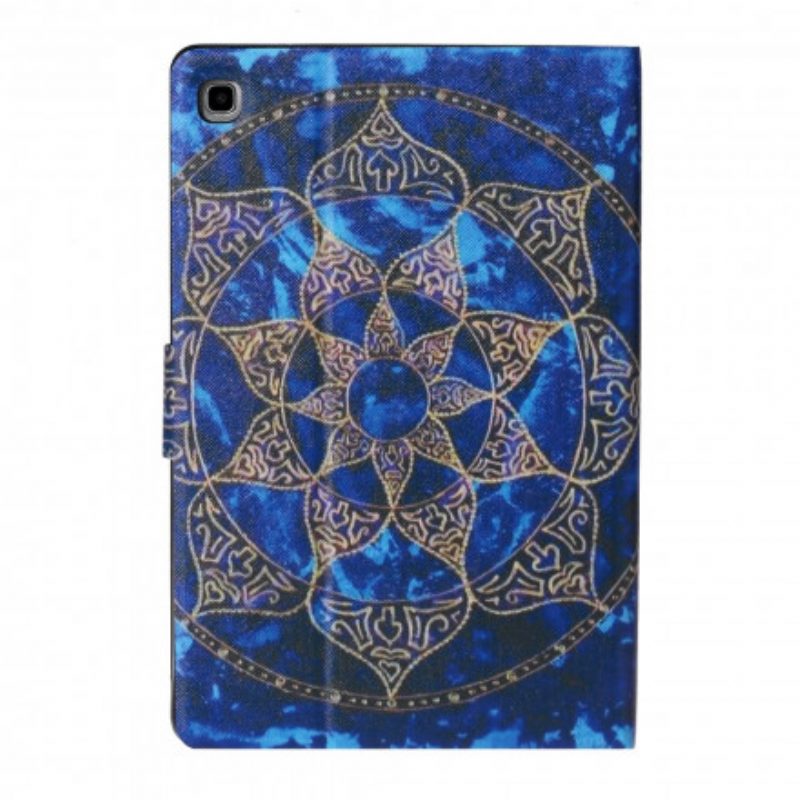 Custodia in pelle Samsung Galaxy Tab A7 (2020) Mandala Reale