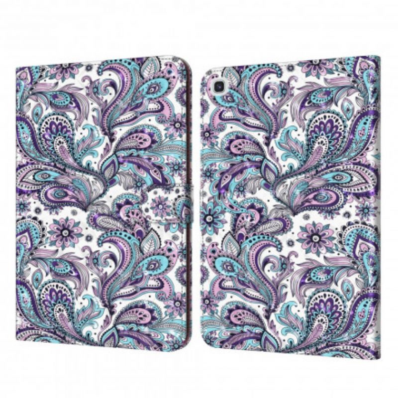 Custodia in pelle Samsung Galaxy Tab A7 (2020) Paisley