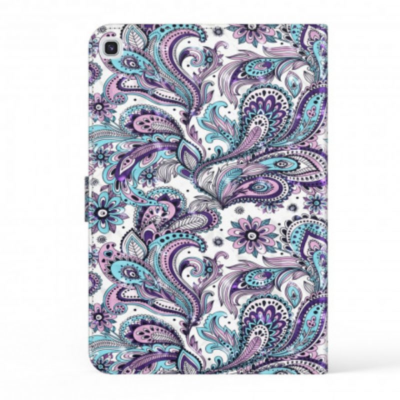 Custodia in pelle Samsung Galaxy Tab A7 (2020) Paisley