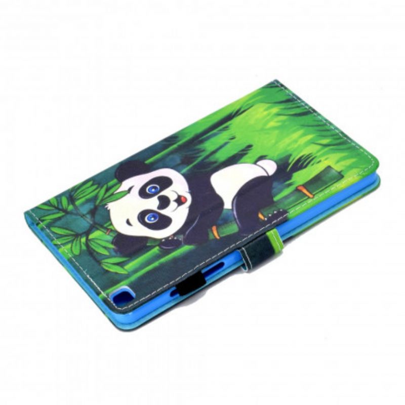 Custodia in pelle Samsung Galaxy Tab A7 (2020) Panda