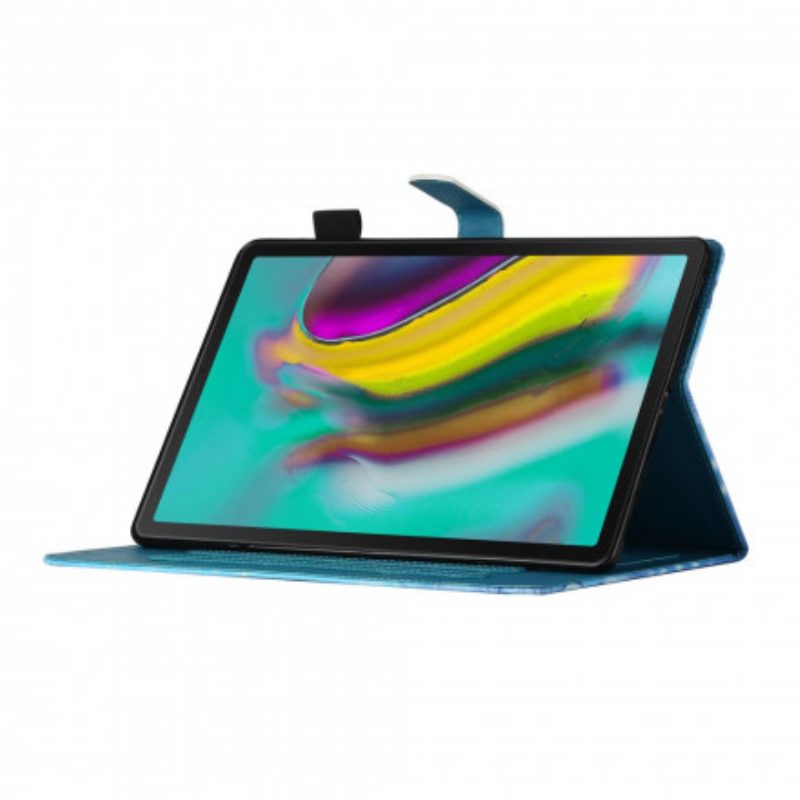 Custodia in pelle Samsung Galaxy Tab A7 (2020) Rami Fioriti