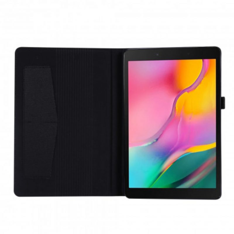 Custodia in pelle Samsung Galaxy Tab A7 (2020) Tessuto