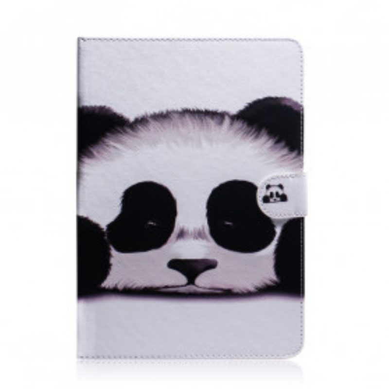 Custodia in pelle Samsung Galaxy Tab A7 (2020) Testa Di Panda