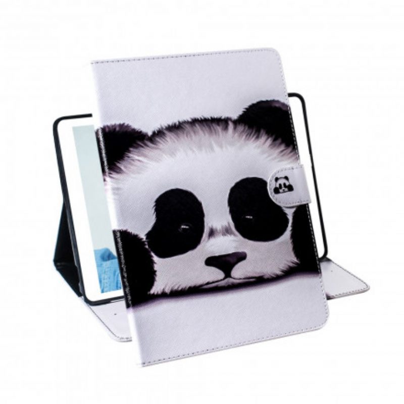 Custodia in pelle Samsung Galaxy Tab A7 (2020) Testa Di Panda