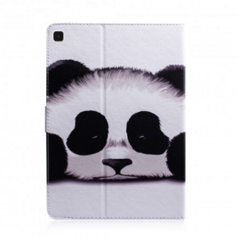 Custodia in pelle Samsung Galaxy Tab A7 (2020) Testa Di Panda