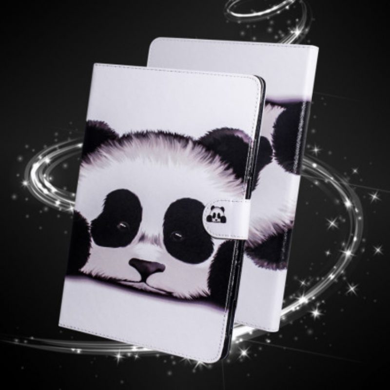 Custodia in pelle Samsung Galaxy Tab A7 (2020) Testa Di Panda