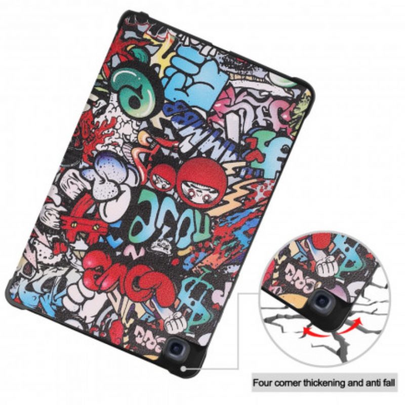 Custodia Samsung Galaxy Tab A7 (2020) Graffiti Migliorati