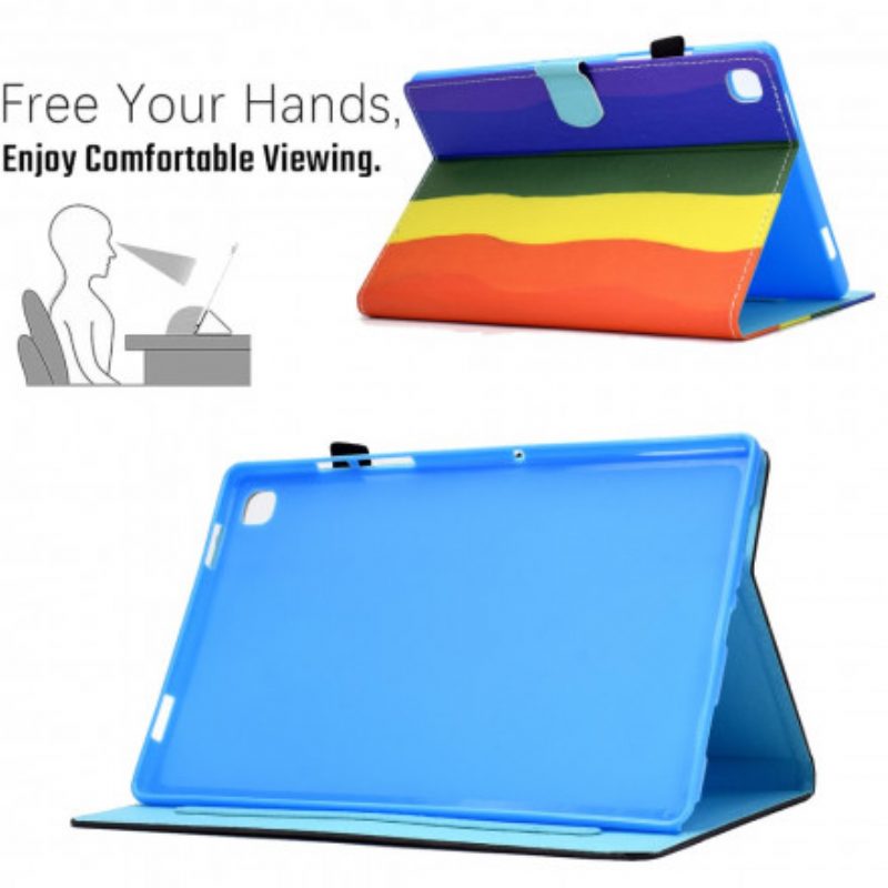 Folio Cover Samsung Galaxy Tab A7 (2020) Colorato