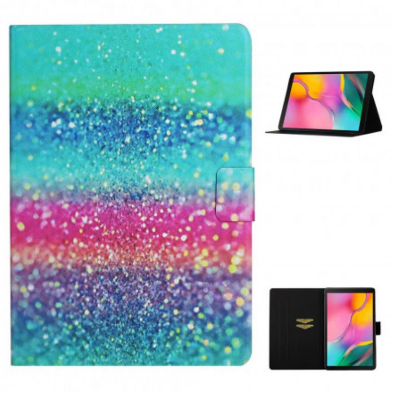 Folio Cover Samsung Galaxy Tab A7 (2020) Elemento Paillettes