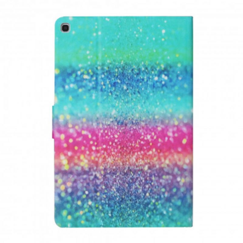 Folio Cover Samsung Galaxy Tab A7 (2020) Elemento Paillettes