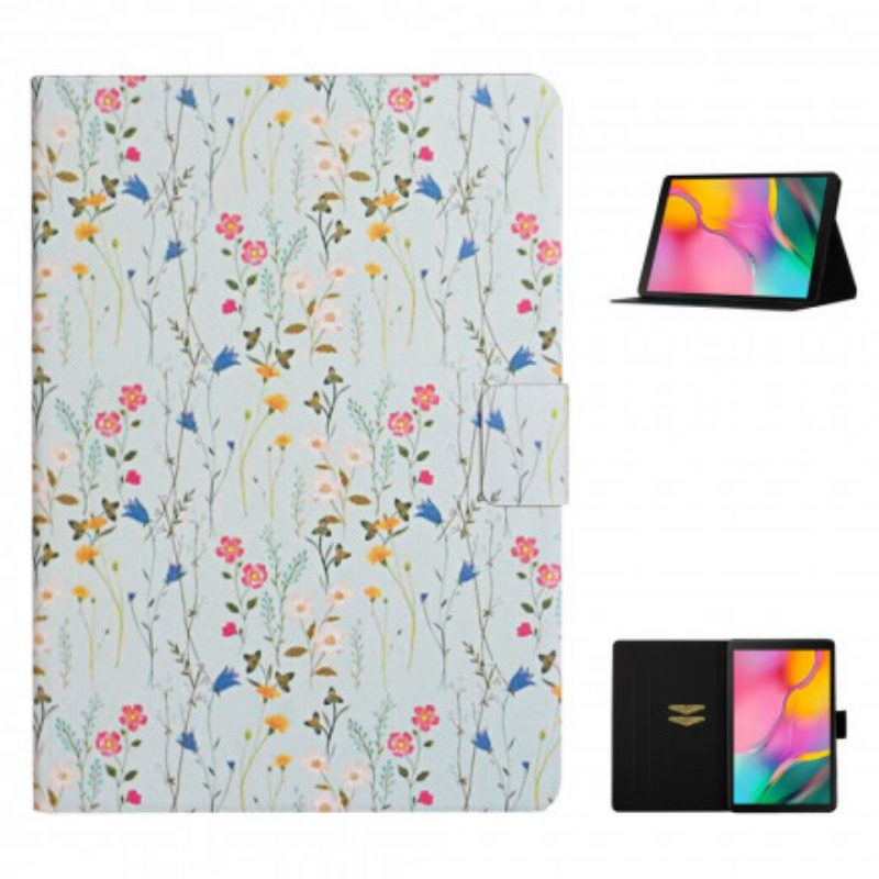 Folio Cover Samsung Galaxy Tab A7 (2020) Fiori Fiori Fiori