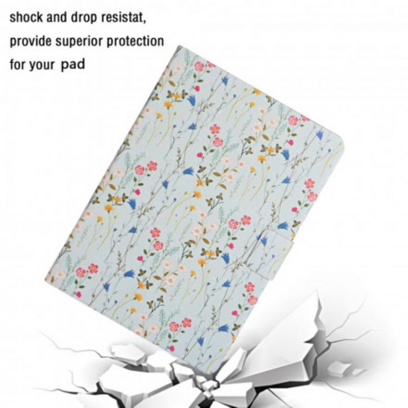 Folio Cover Samsung Galaxy Tab A7 (2020) Fiori Fiori Fiori