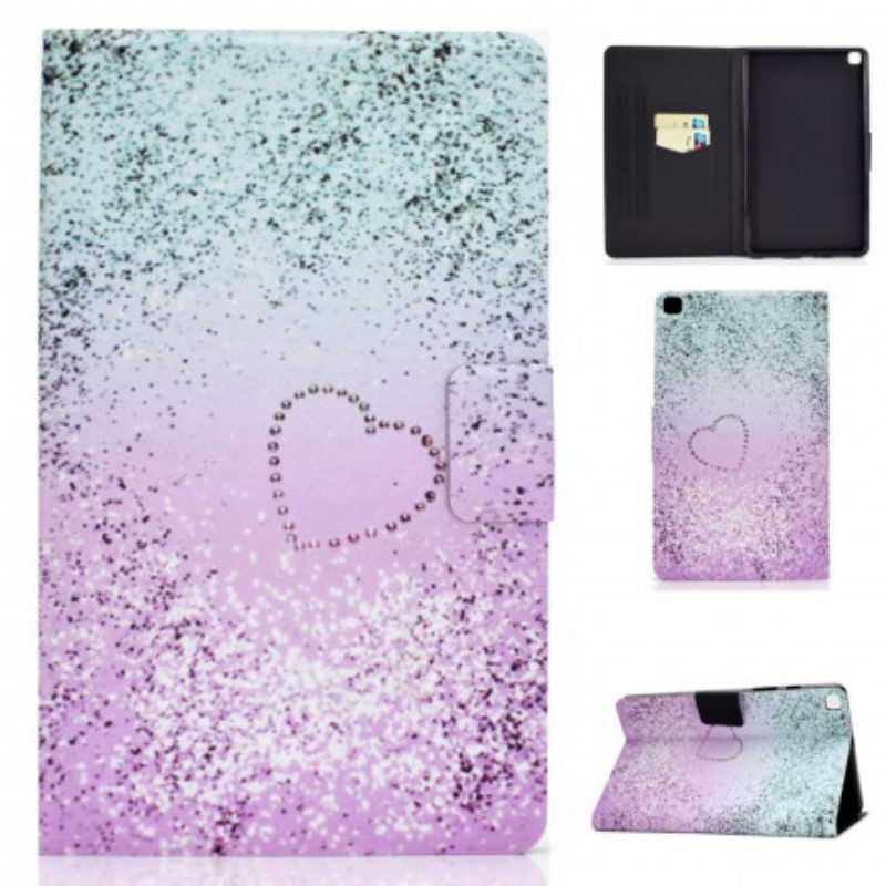 Folio Cover Samsung Galaxy Tab A7 (2020) Paillettes Lucide