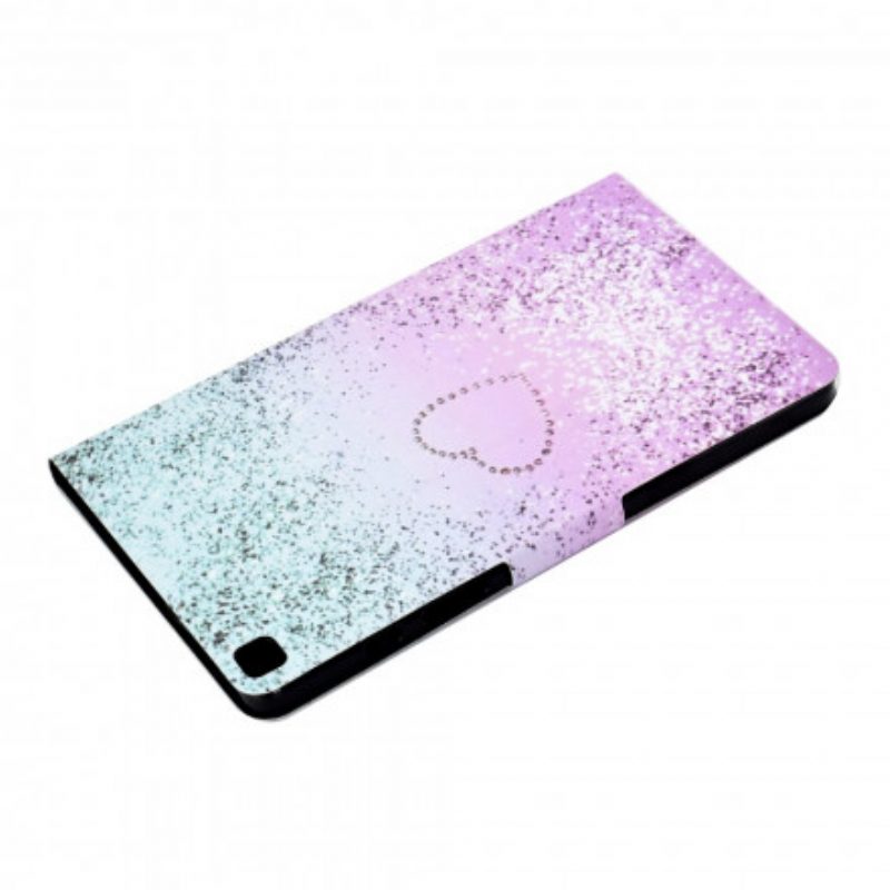 Folio Cover Samsung Galaxy Tab A7 (2020) Paillettes Lucide