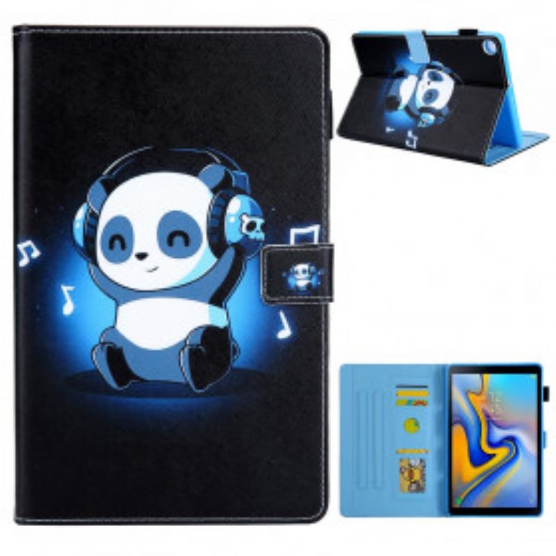 Folio Cover Samsung Galaxy Tab A7 (2020) Panda Funky