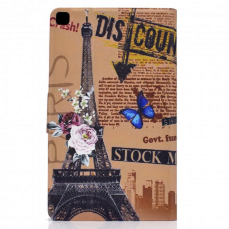 Folio Cover Samsung Galaxy Tab A7 (2020) Torre Eiffel