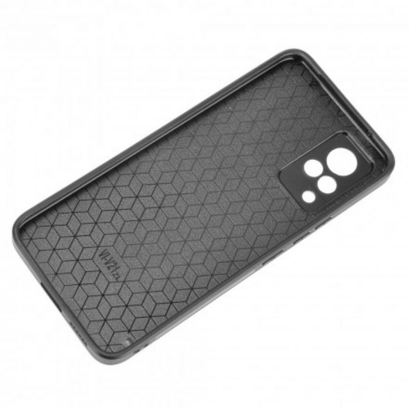 Cover Vivo V21 5G Effetto Pelle Couture