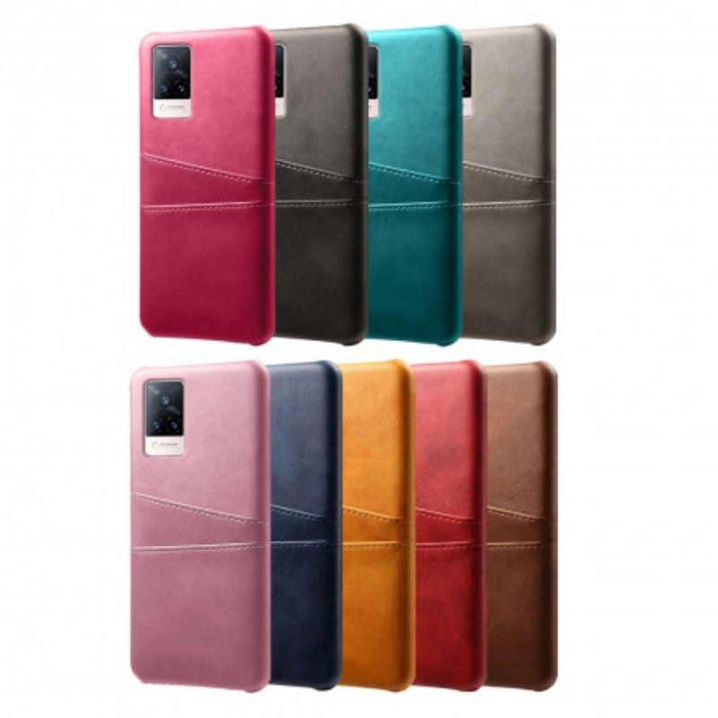 Cover Vivo V21 5G Portacarte Doppio Ksq