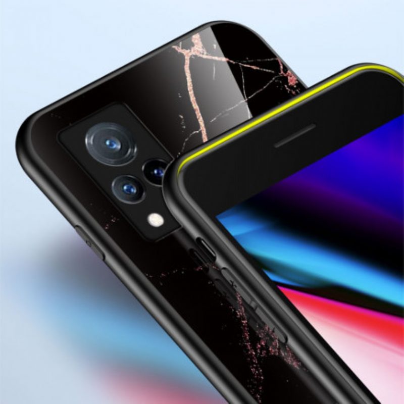 Cover Vivo V21 5G Vetro Temperato Di Colori Premium