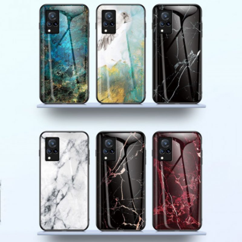 Cover Vivo V21 5G Vetro Temperato Di Colori Premium