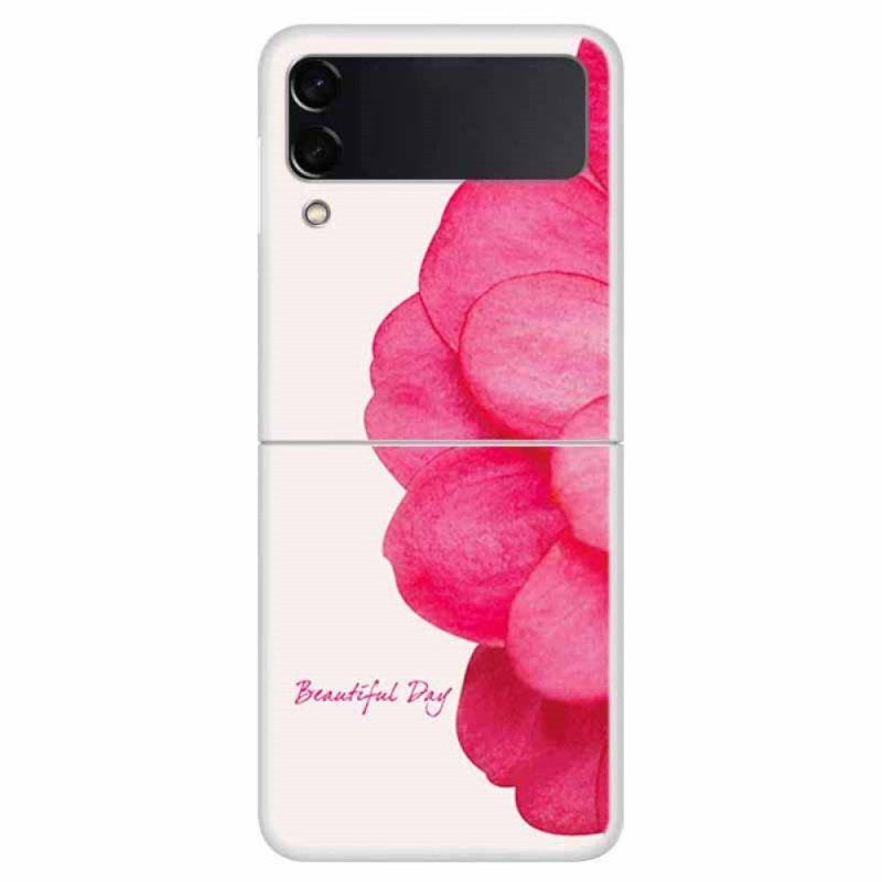 Folio Cover Samsung Galaxy Z Flip 4 Custodia in pelle Bella Giornata