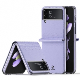 Folio Cover Samsung Galaxy Z Flip 4 Custodia in pelle Ecopelle Dux Ducis