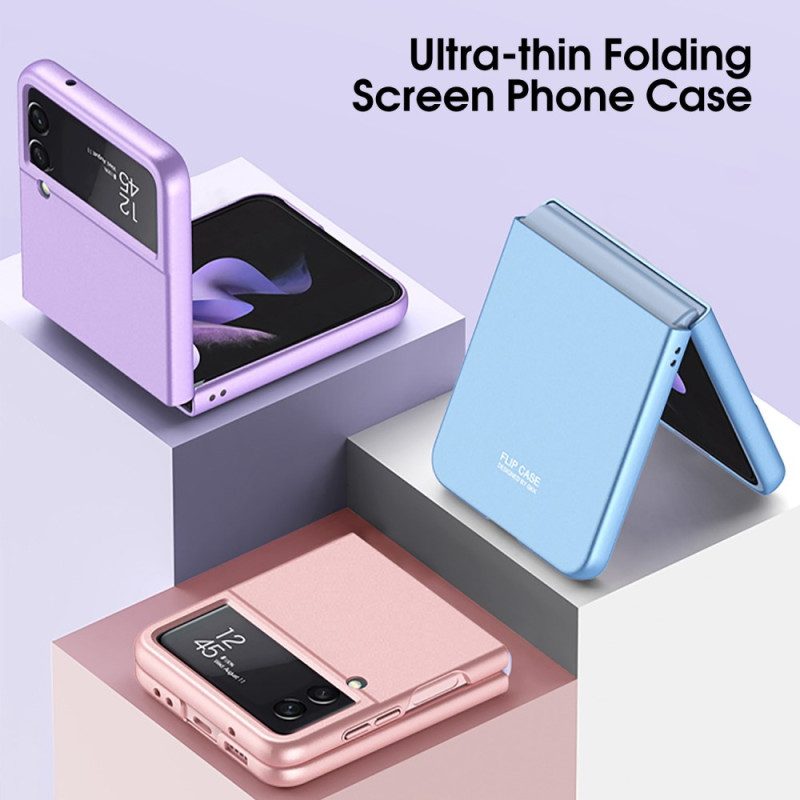 Folio Cover Samsung Galaxy Z Flip 4 Custodia in pelle Gkk Classico