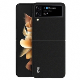 Folio Cover Samsung Galaxy Z Flip 4 Custodia in pelle Superficie Opaca Imak