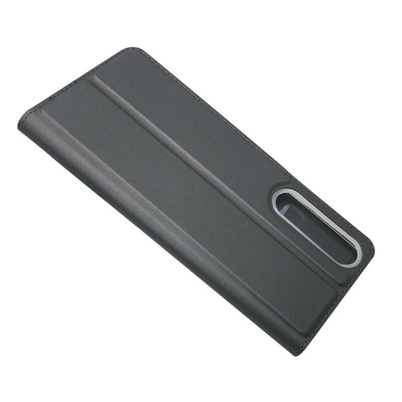 Folio Cover Sony Xperia 1 II Custodia in pelle Chiusura Magnetica