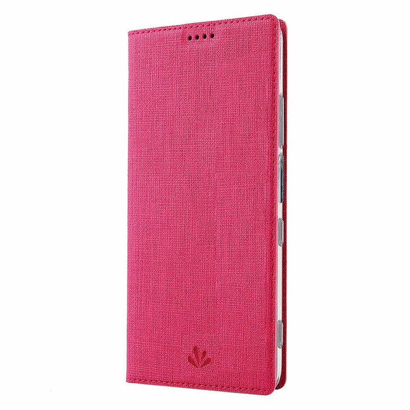 Folio Cover Sony Xperia 1 II Custodia in pelle Vili Dmx Testurizzato