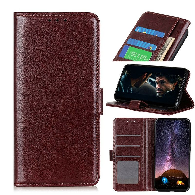 Folio Cover Sony Xperia 1 II Finezza In Ecopelle