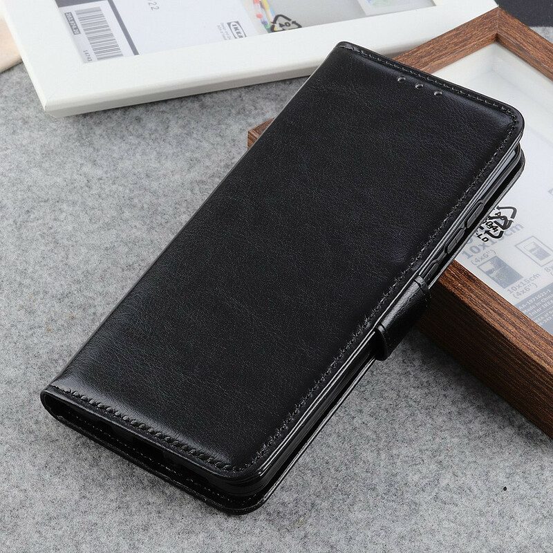 Folio Cover Sony Xperia 1 II Finezza In Ecopelle