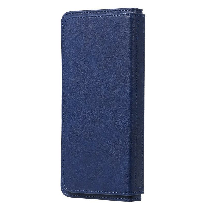 Folio Cover Sony Xperia 1 II Portacarte Multifunzione Da 10 Carte