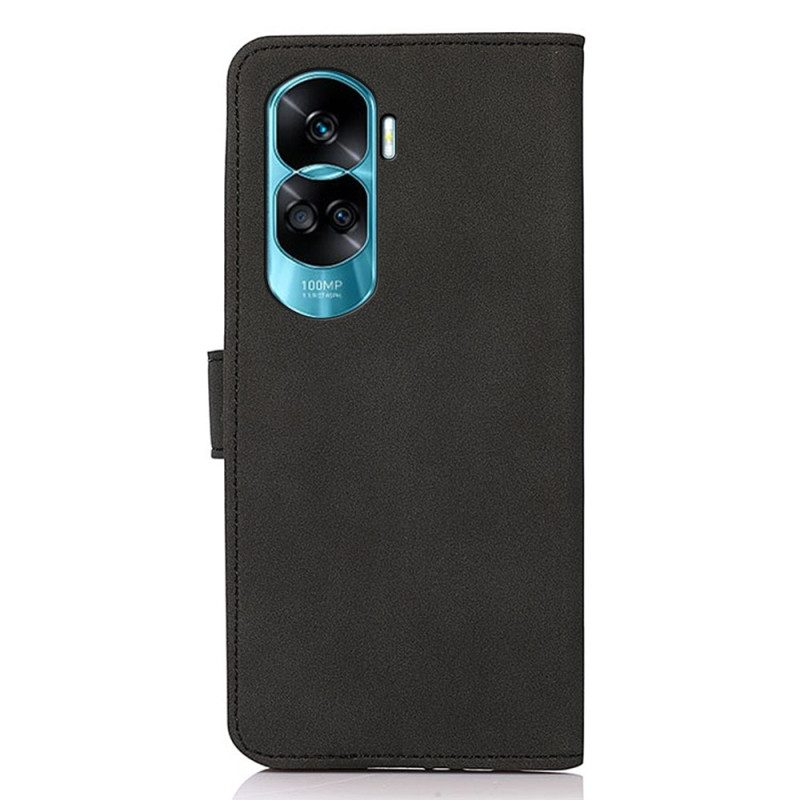 Custodia A Portafoglio Honor 90 Lite Stile In Pelle Khazneh