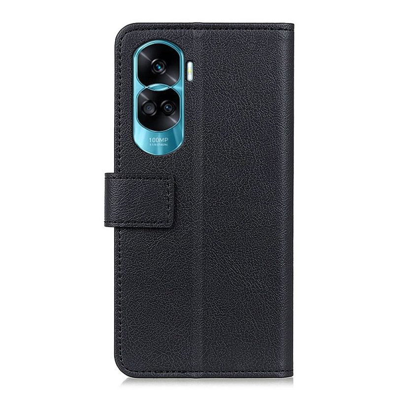 Custodia in pelle Honor 90 Lite Classico