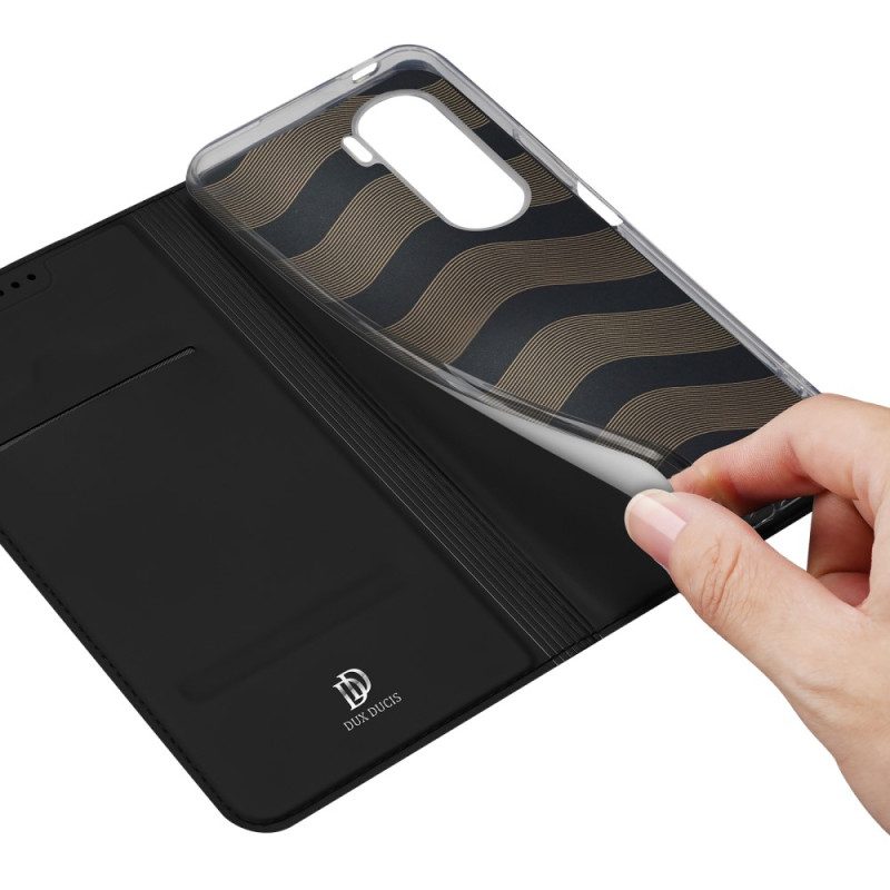 Folio Cover Honor 90 Lite Custodia in pelle Skin Pro Series Dux Ducis