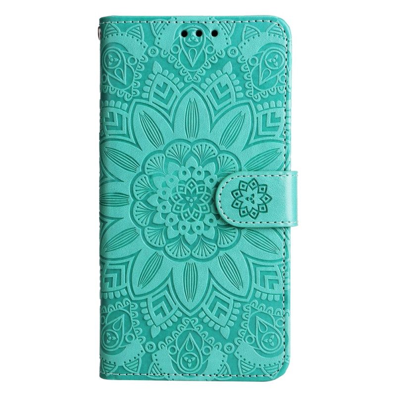 Folio Cover Honor 90 Lite Mandala Con Tracolla